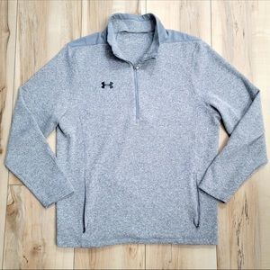 Under Armour Fleece 1/4 Zip Sweater - Large